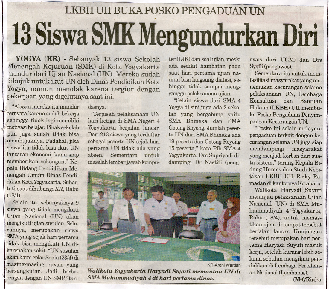 Kliping jogja terbaru